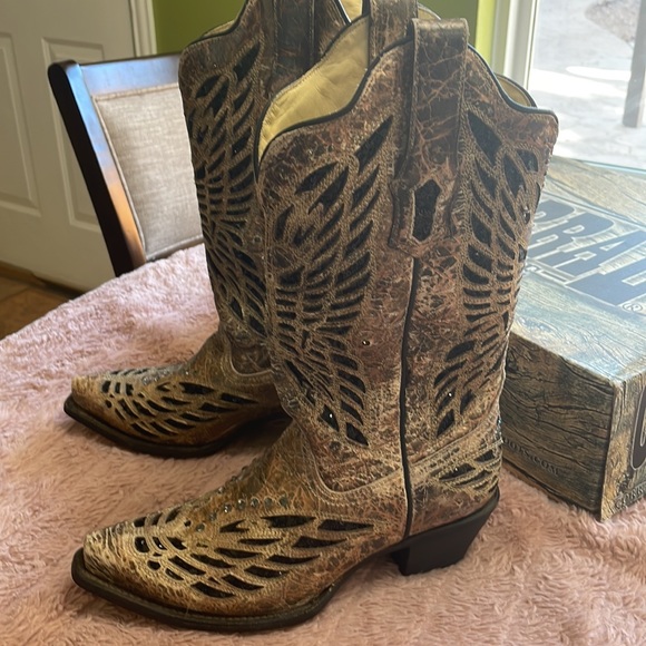 Corral vintage boots- brown - Picture 4 of 9